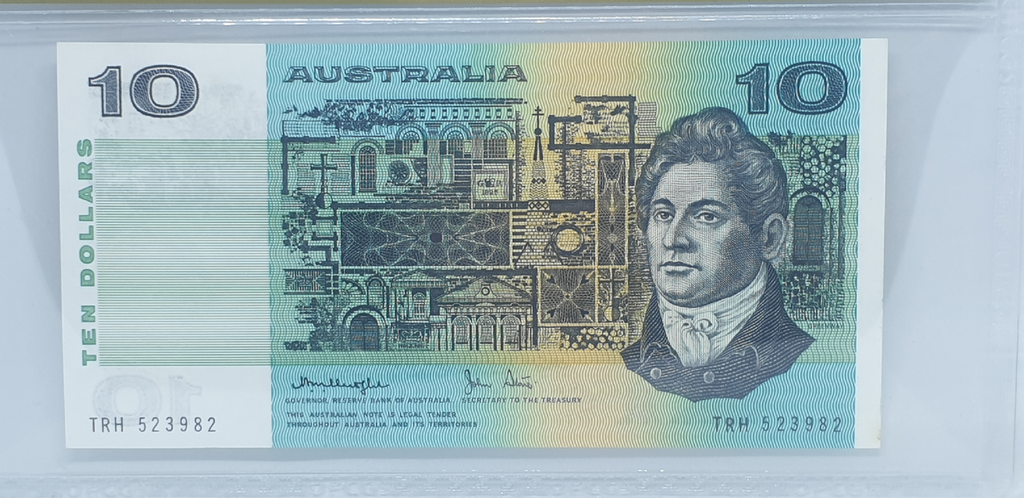 1979 Knight Stone PCGS Graded $10 Banknote