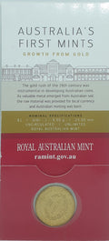 2016 $1 Australia's First Mints 'C' Mint Mark Uncirculated Coin
