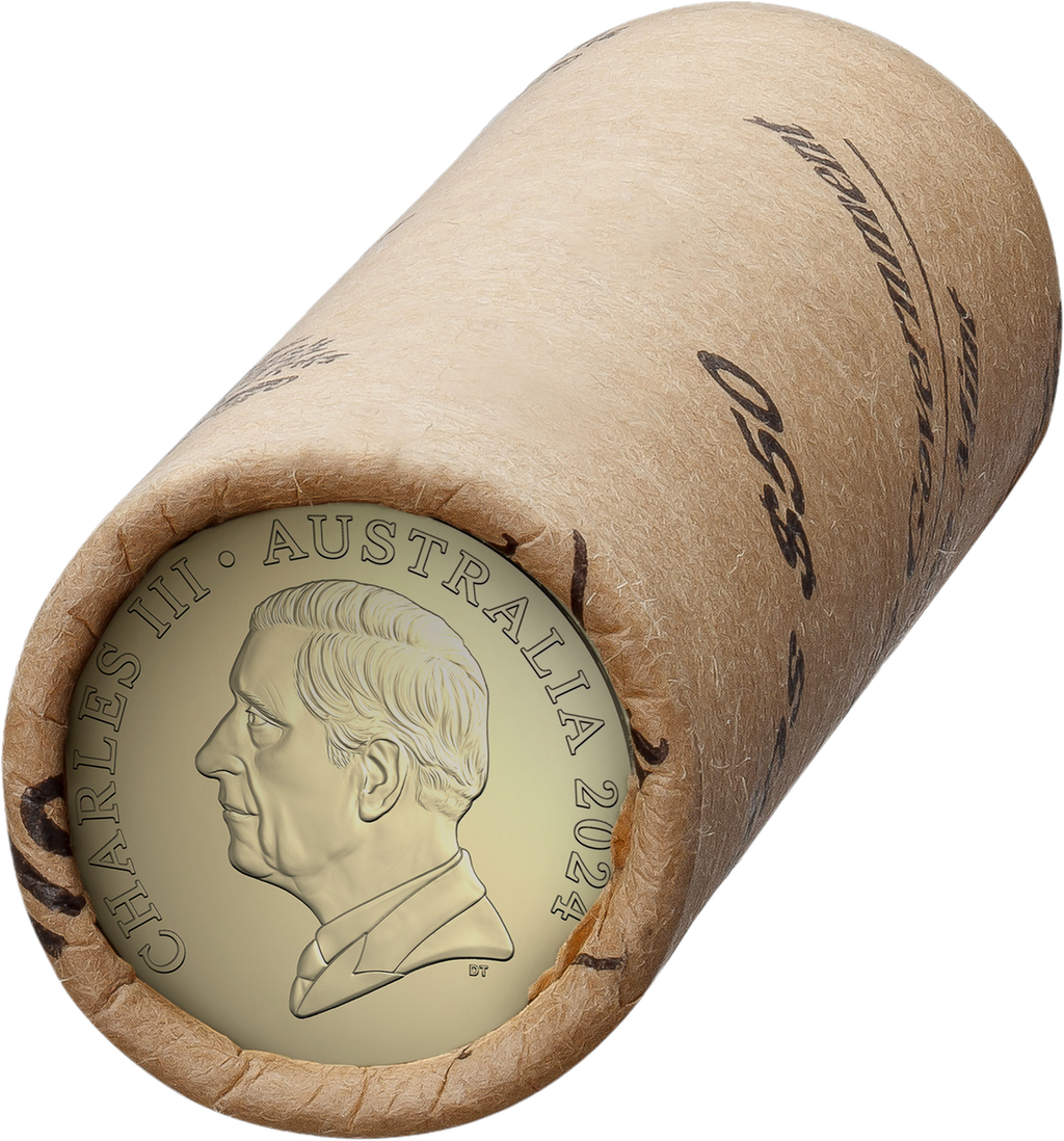 2024 $2 King Charles III Effigy - Non-Premium RAM Roll