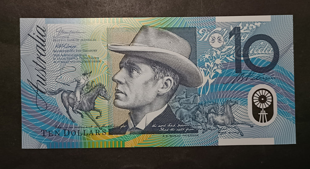 2002 $10 Banknote Last  MacFarlane Henry Uncirculated GL02 839802