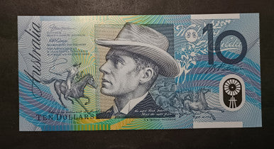 2002 $10 Banknote Last  MacFarlane Henry Uncirculated GL02 839802