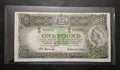 1953 One Pound Banknote. Coombs - Wilson R33. HB33 933855