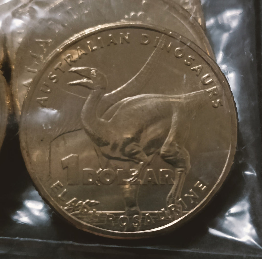 2022 $1 Australia Post Dino Hunt ELAPHROSAURINE RAM Coin Bag of 20 Coins