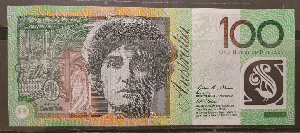 2011 Stevens/Henry $100 Banknote First Prefix AA11 741691