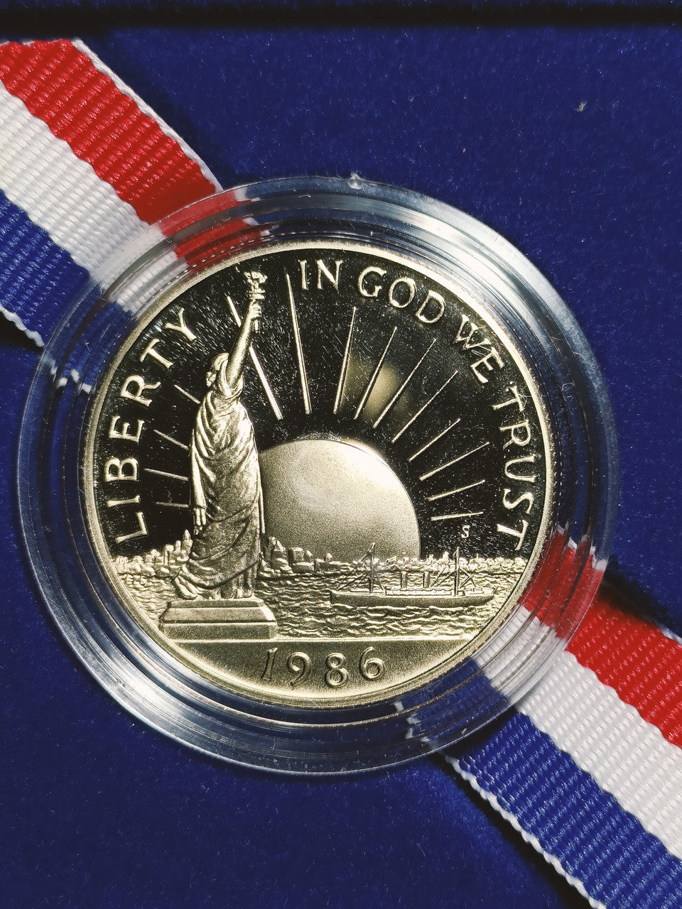 1986 USA Liberty Coin Half Dollar Proof Coin