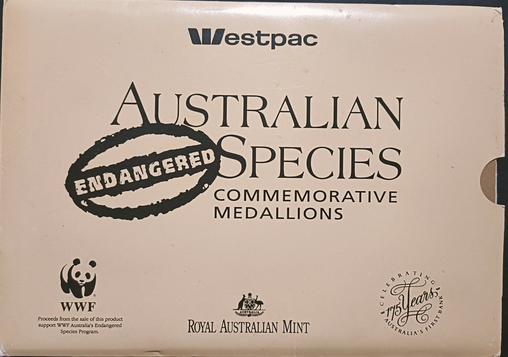 1992 Australian Endangered Species Commemorative Medallions