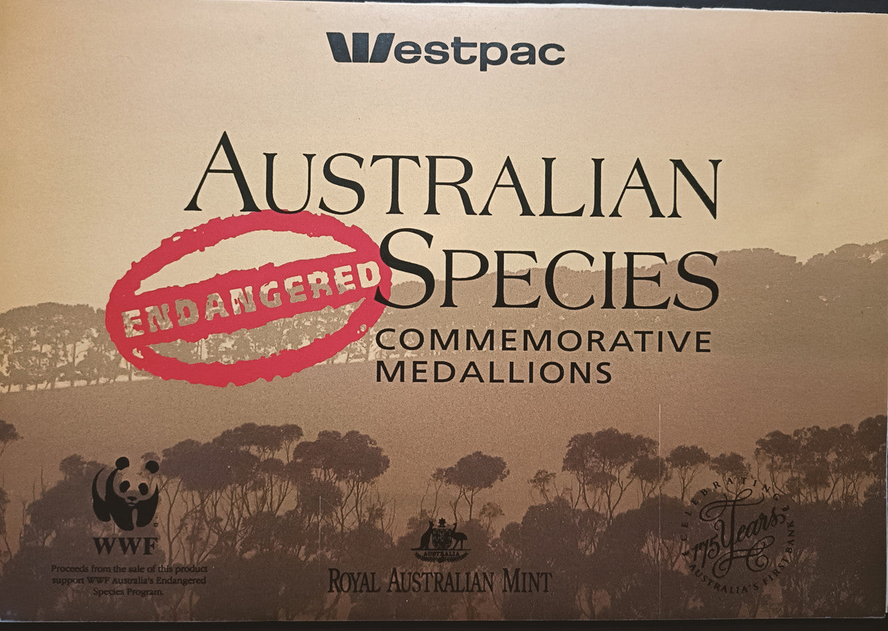 1992 Australian Endangered Species Commemorative Medallions