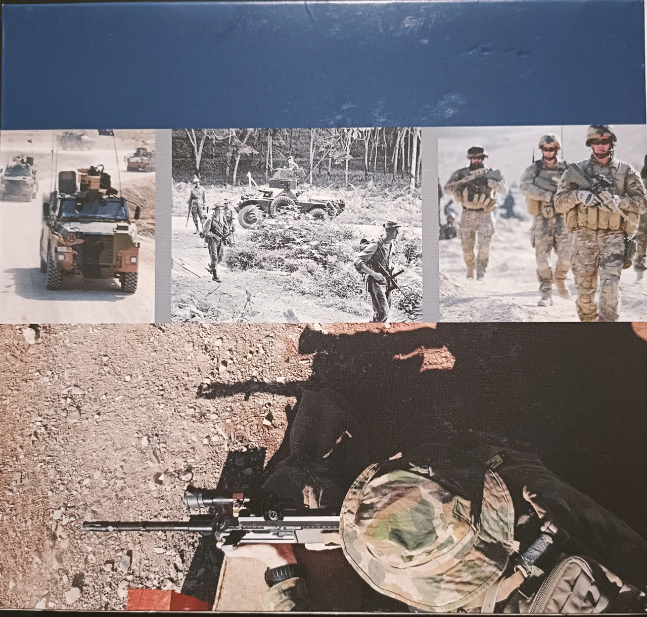 Post WW2 Series Badges and Display Case