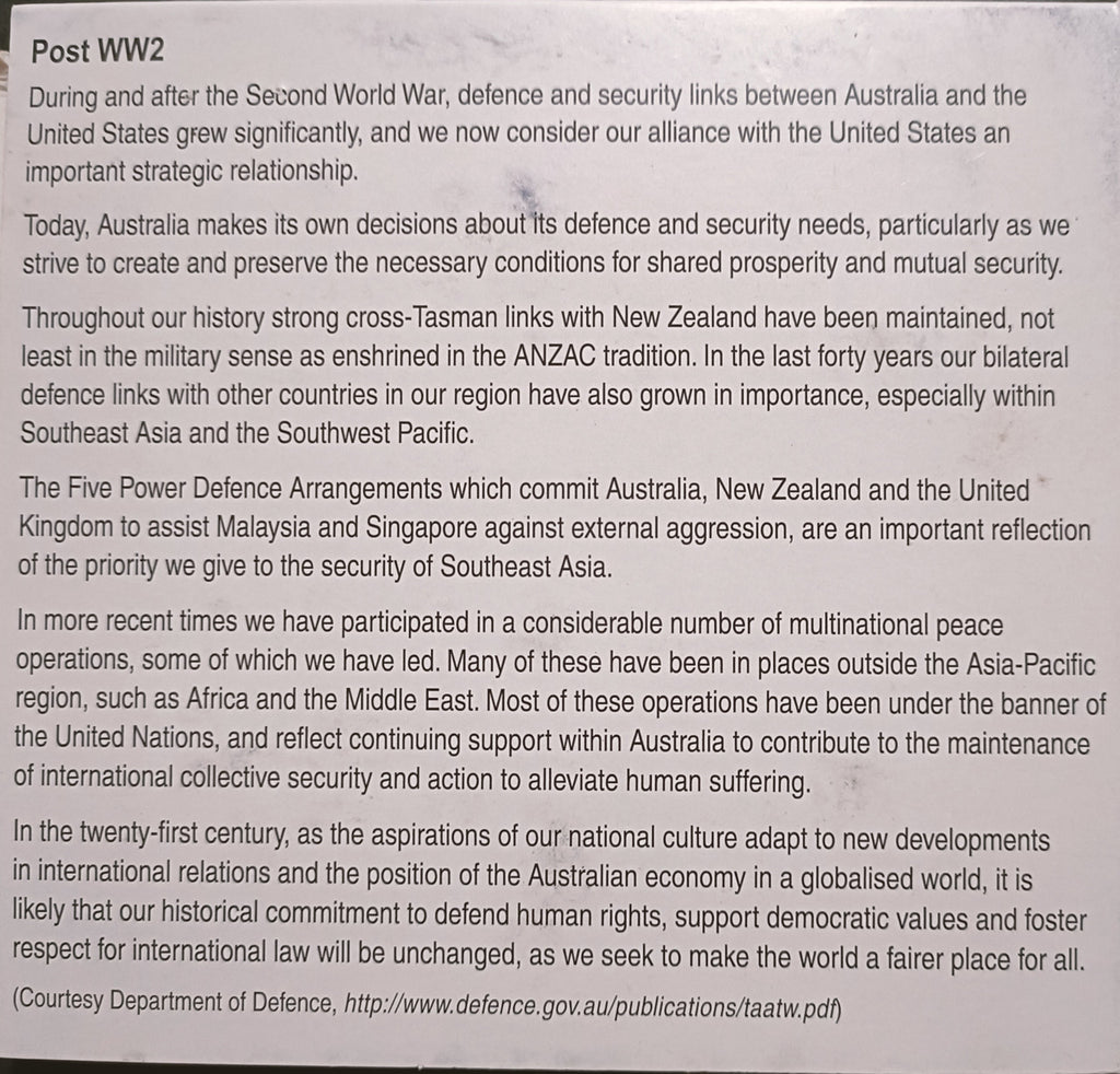 Post WW2 Series Badges and Display Case