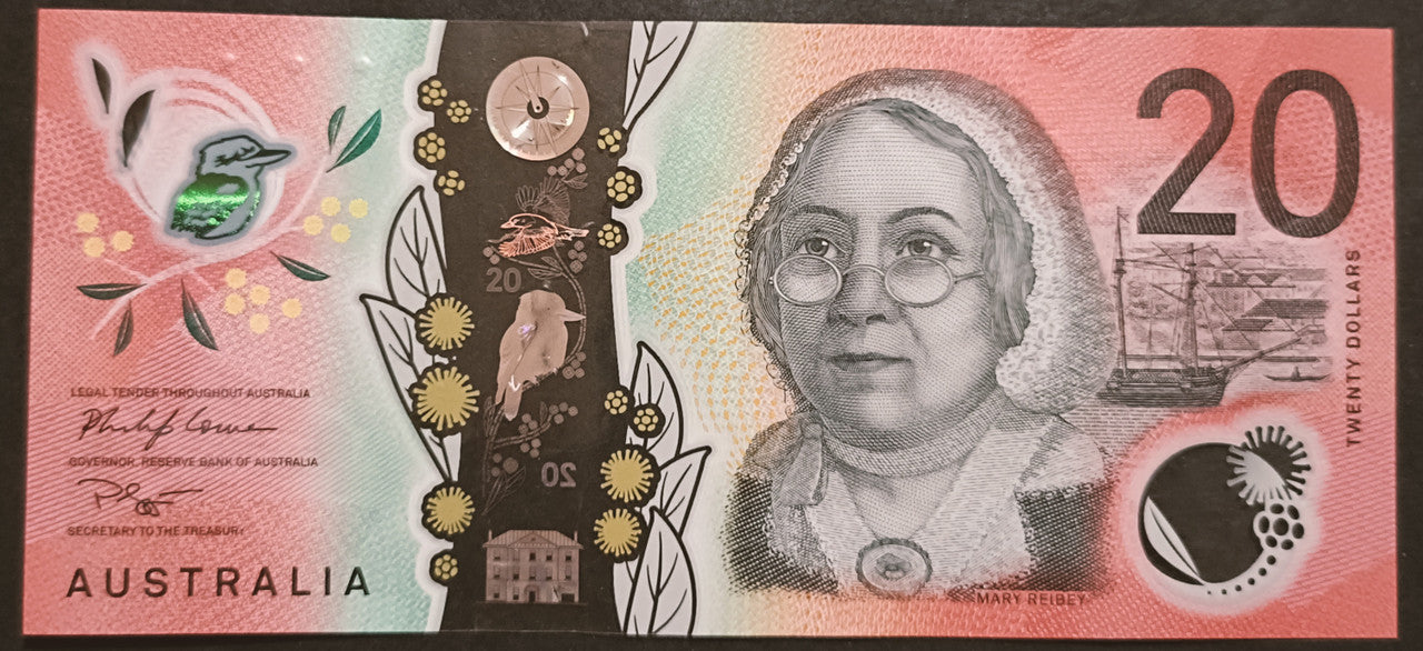 2019 Lowe/Gaetjens $20 9 Digit RADAR Banknote