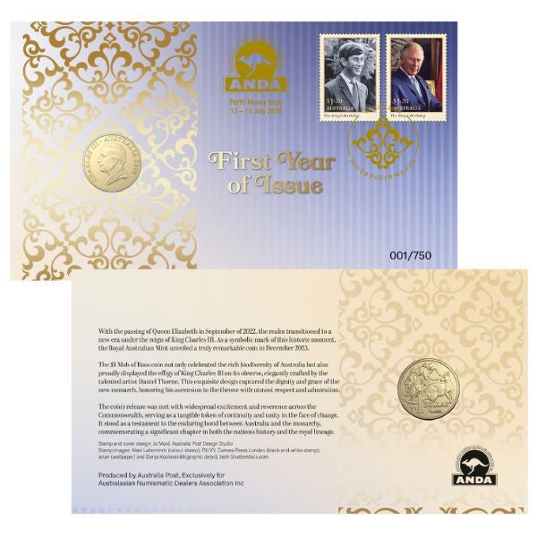 2024 Perth ANDA Expo $1 First Year of Release PNC