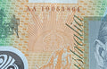 2010 Stevens/Henry $100 Banknote First Prefix. AA10 053864