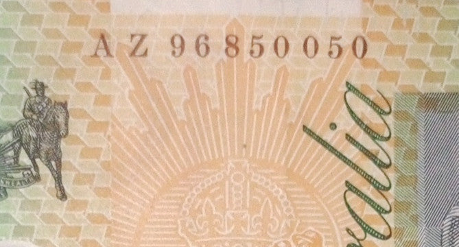 1996 $100 Fraser/Evans Test Note AZ96 850050