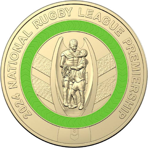 2024 (NRL) Rugby League $2 Coin bag