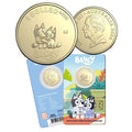 2024 $1 Muffin and Socks Privy Mark Coin in Card
