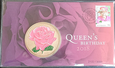 2018 Queen's Birthday Medallic PNC