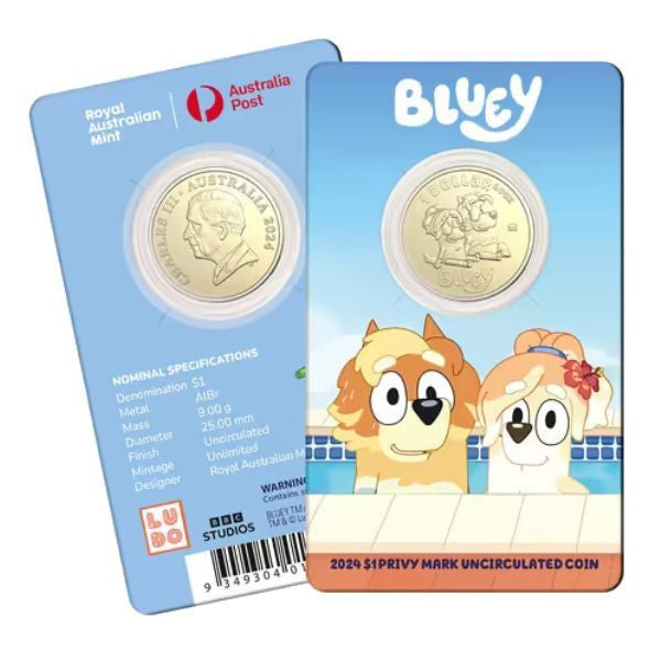 2024 $1 Rad and Frisky Privy Mark Coin in Card