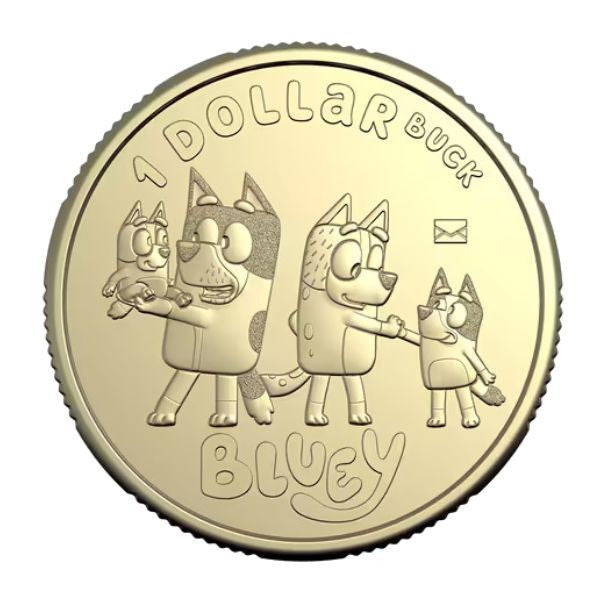 2024 $1 The Heelers Privy Mark Coin in Card