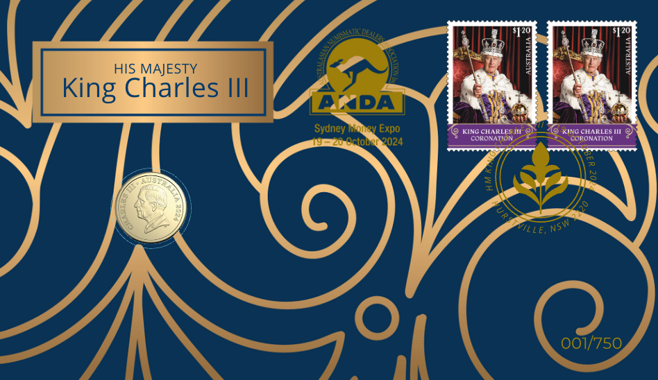 2024 ANDA Sydney Money Expo $2 King Charles III Effigy PNC (RAM)