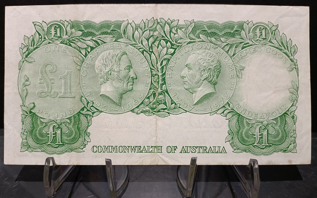 1961 £1 Coombs/Wilson One Pound Banknote HK11 579319
