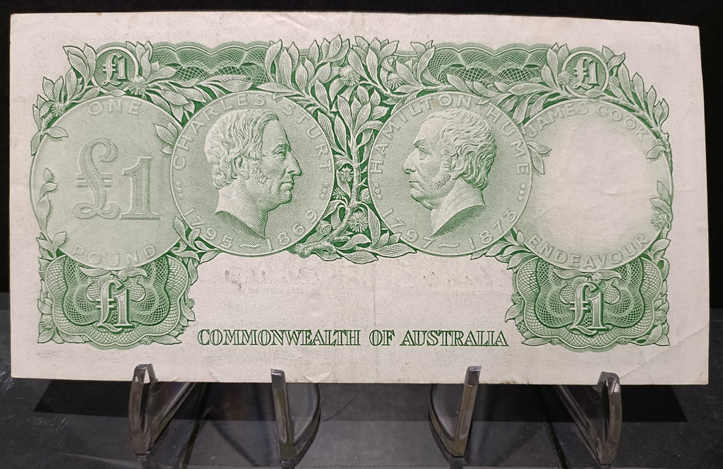 1961 £1 Coombs/Wilson One Pound Banknote HK33 336461