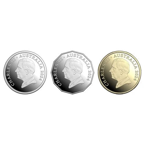 H.M. King Charles III 2024 Six-Coin Proof Year Set