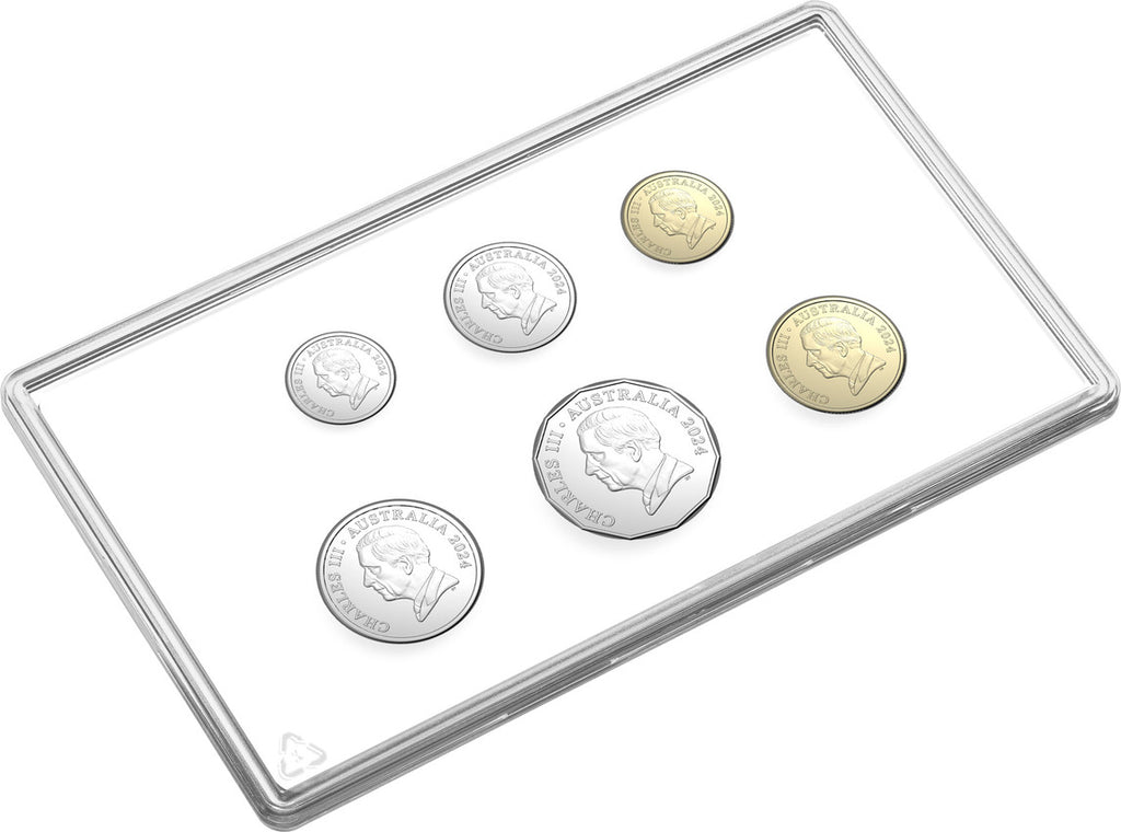 2024 HM King Charles III - Six Coin Uncirculated Year Set