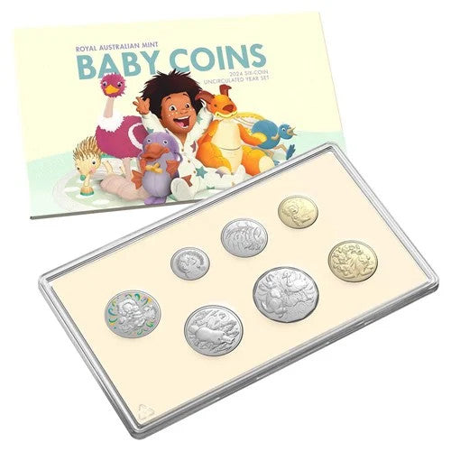 Baby 2024 Six-Coin Uncirculated Year Set