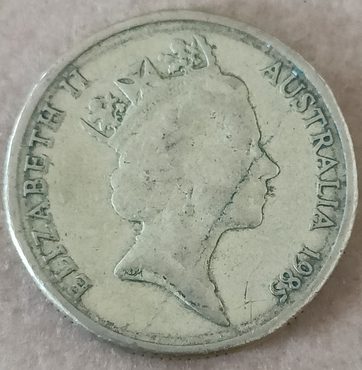 ***ERROR*** 4 x Australian Error Coins - Lamination Peel on Obverse