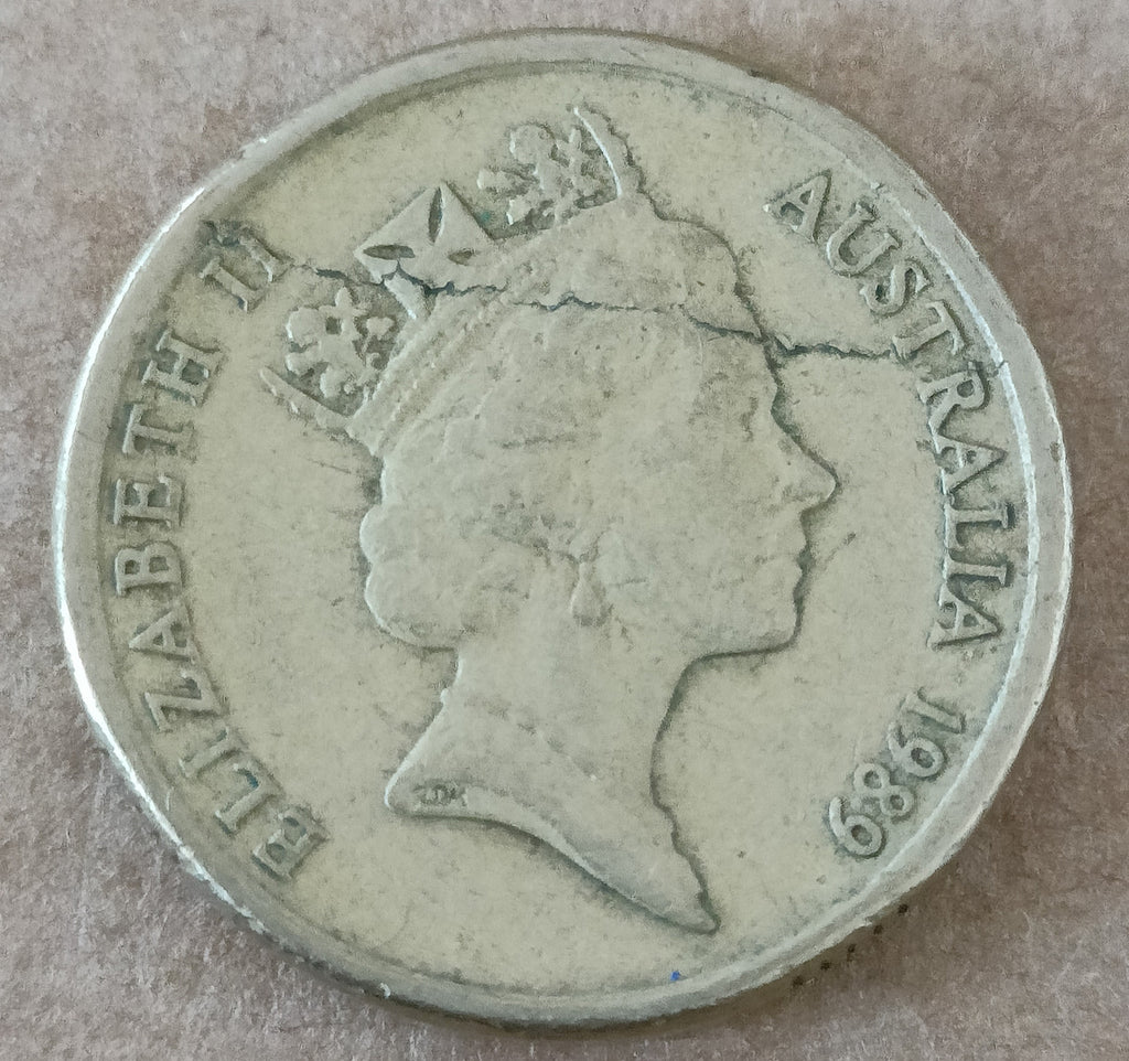 ***ERROR*** 4 x Australian Error Coins - Lamination Peel on Obverse