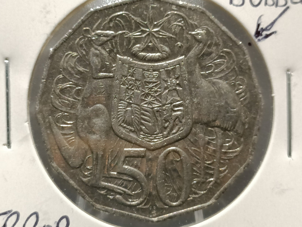 2012 AUSTRALIA 50 CENTS BUBBLE ERROR COIN