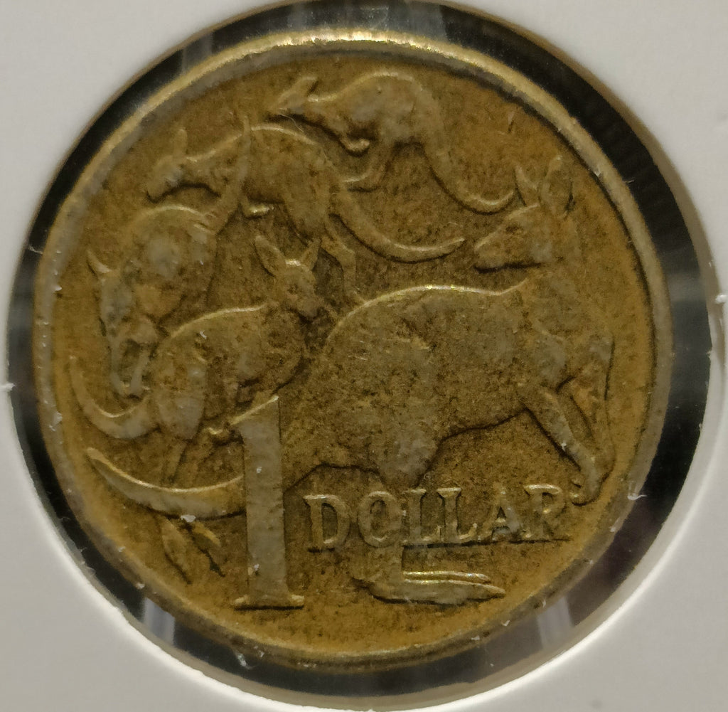 2000 AUSTRALIA $1 "MULE" ERROR COIN