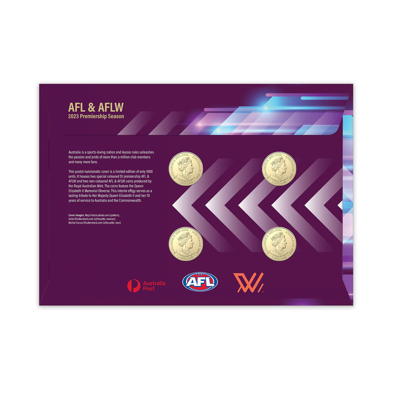 AFL & AFLW Four-Coin Limited edition PNC