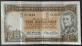 1961 Australia Ten Shillings Coombs Wilson Banknote AG57 513634