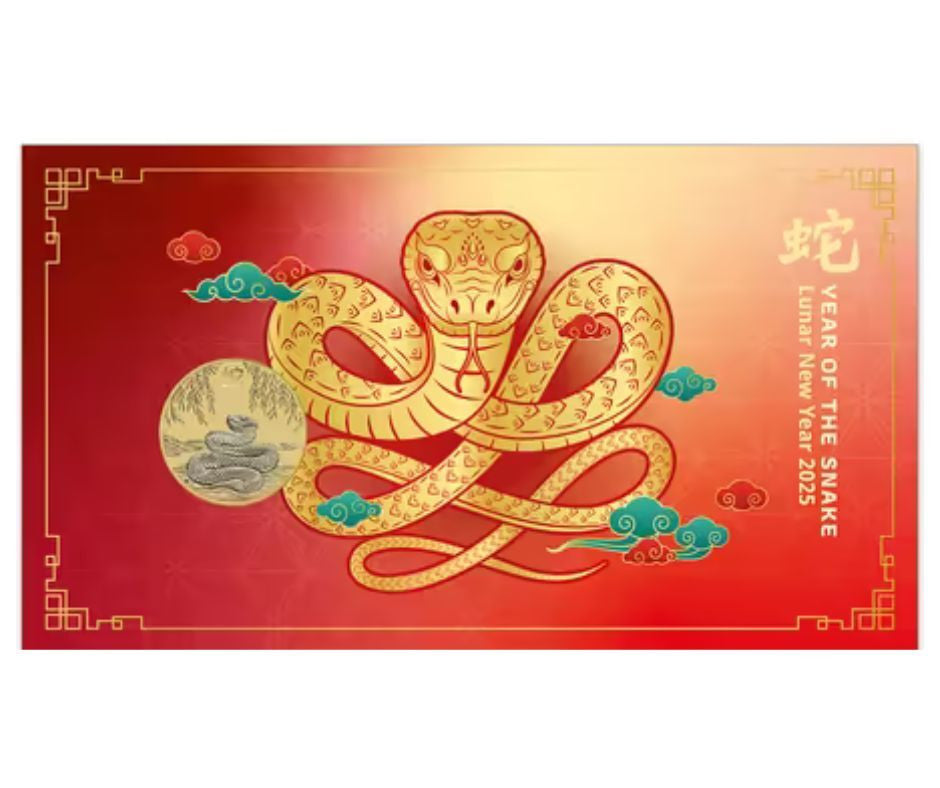 2025 Christmas Island Lunar New Year of the Snake & Chinese New Year PNC
