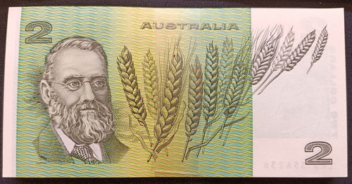 1985 R89 $2 Johnston/Fraser Bundle of 100 Consecutive UNC Banknotes