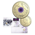 2024 Remembrance War Animals $2 Purple Poppy PNC