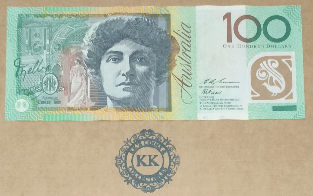 1996 Fraser/Evans $100 Test Note Banknote BO96 723317