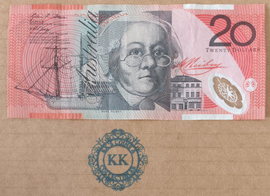 2007 Stevens/Henry $20 Banknote Last Prefix JC07 710369
