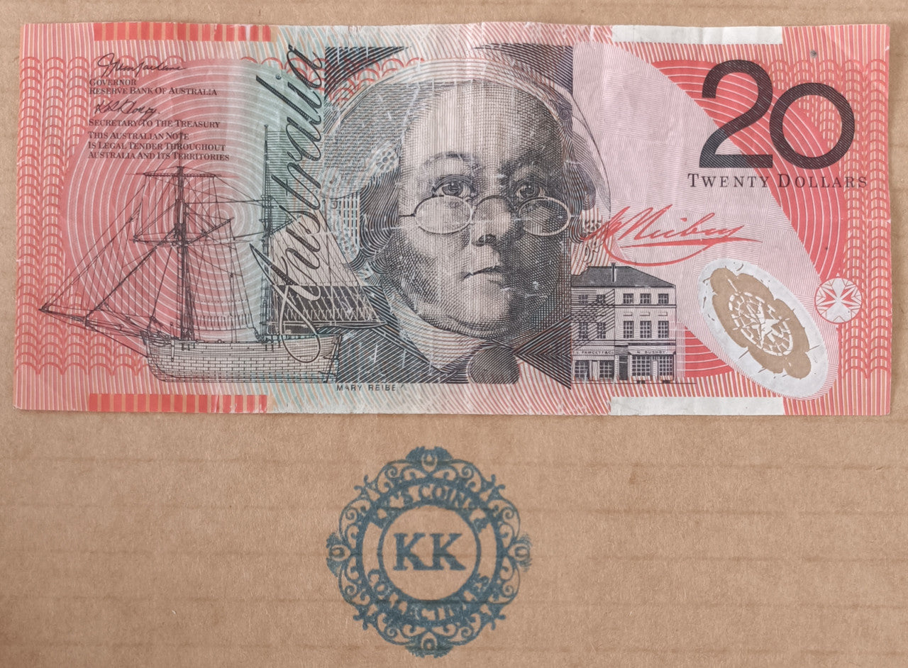 2006 Macfarlane/Henry $20 Banknote First Prefix AA06 183992