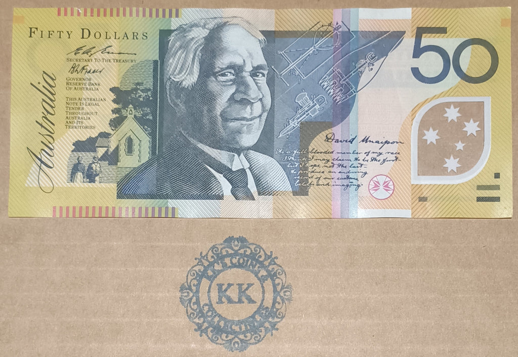 1996 Fraser/Evans $50 General Prefix Banknote CB96 954132