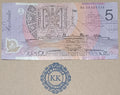 2008 Stevens/Henry $5 Banknote First Prefix BA08 565416