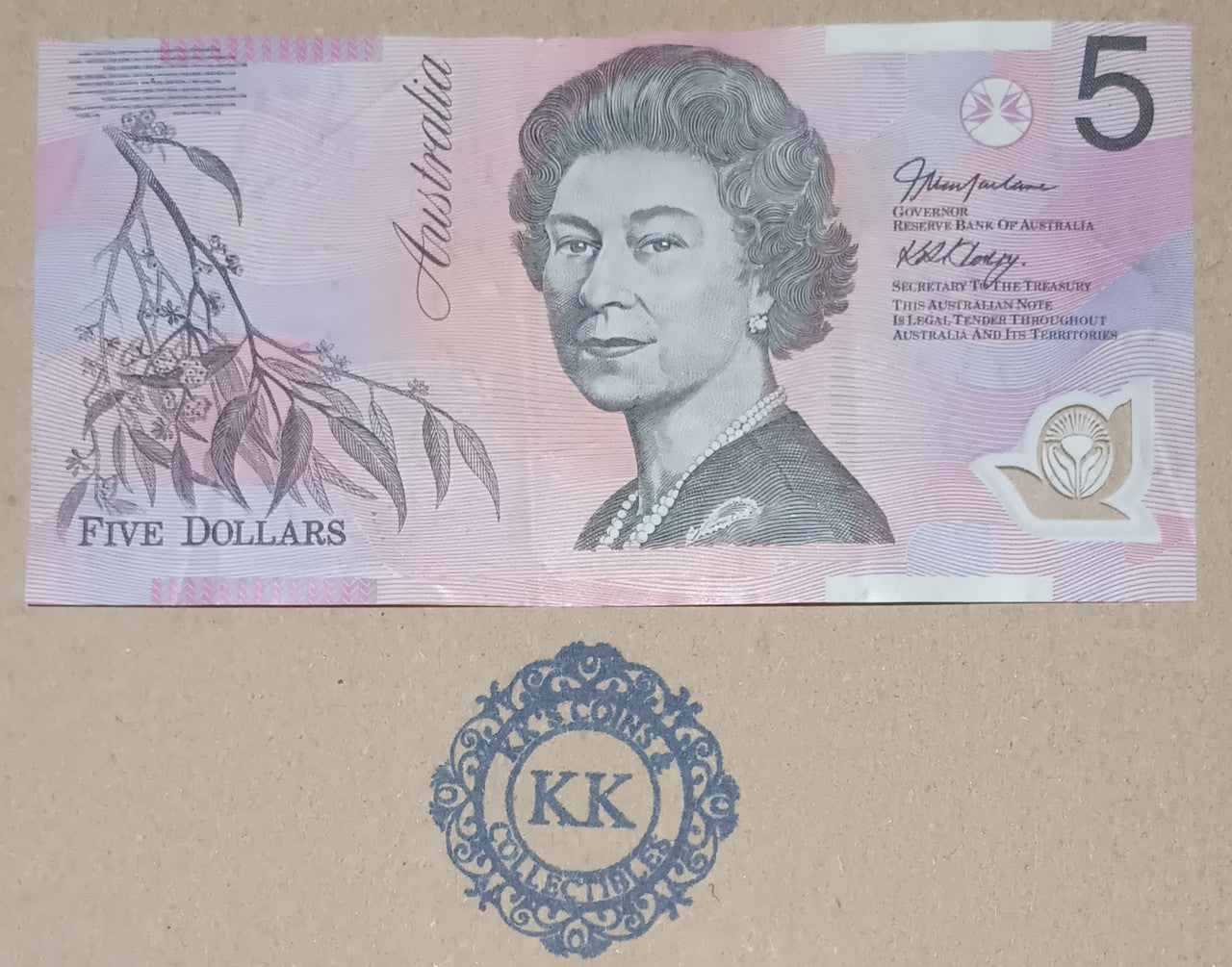 2006 Macfarlane/Henry $5 Banknote Last Prefix HB06 924367