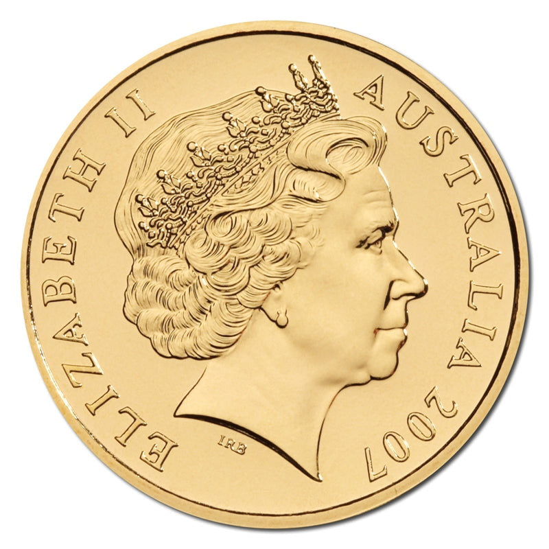 2007 $1 The Ashes Uncirculated Coin by Royal Australian Mint