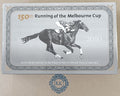 2010 150th Running of the Melbourne Cup Selectively Gold Plated 50c Silver Proof Two Coin Set