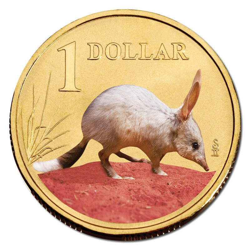 2009 Land Series - Bilby $1 UNC Coin