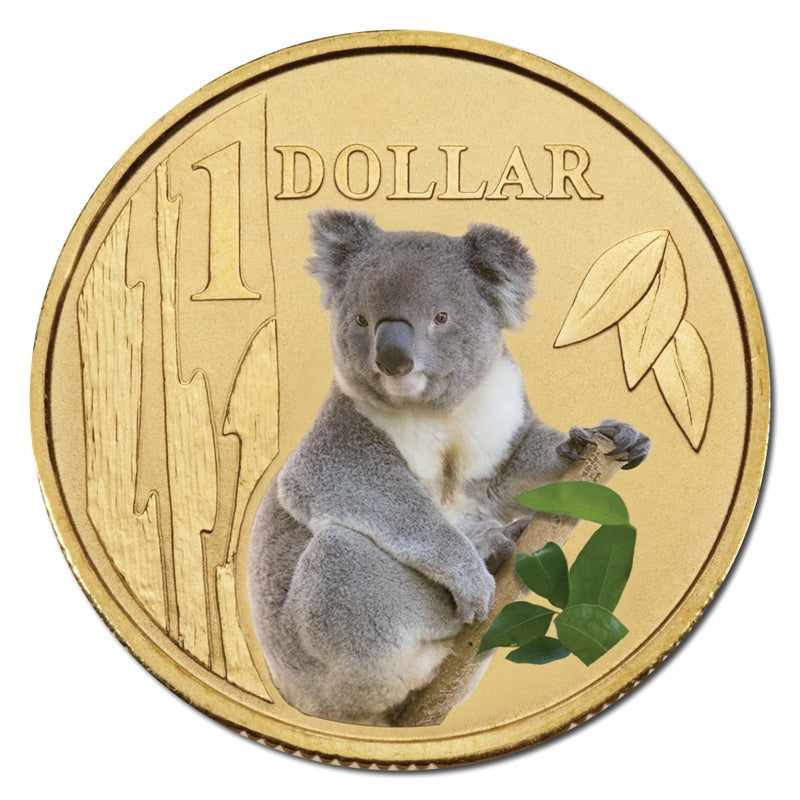 2008 Land Series - Koala $1 Al/Bronze UNC Coin