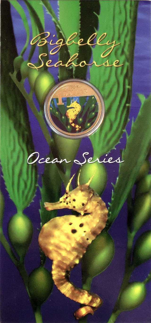 2007 Ocean Series - Bigbelly Seahorse $1 UNC Coin