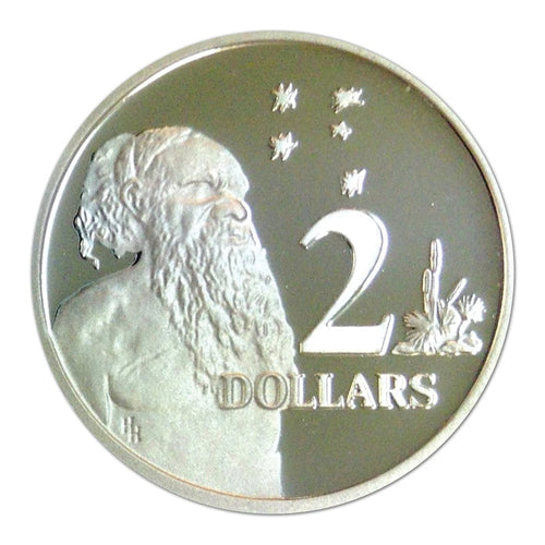 1988 $2 Silver Proof Coin With Box