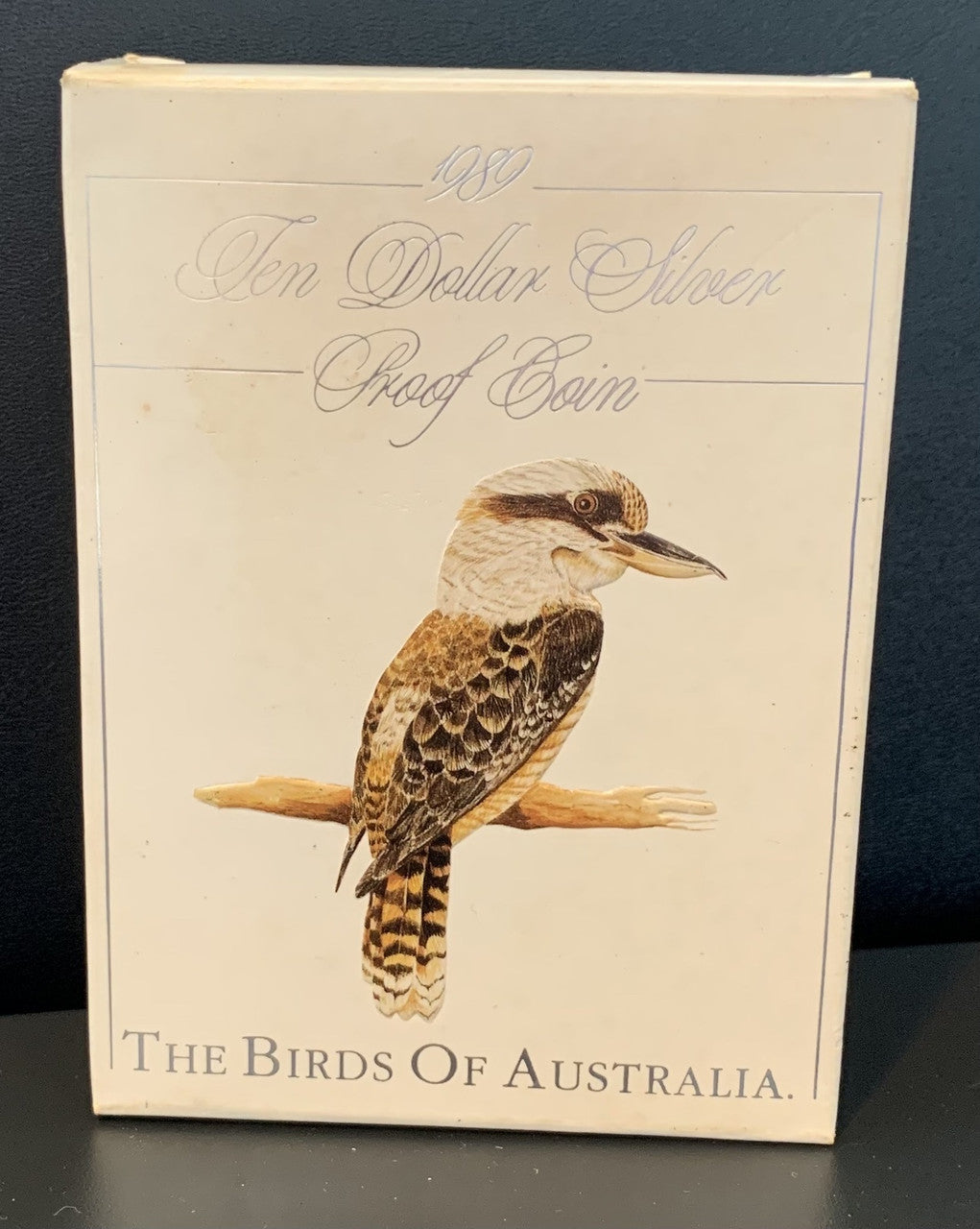 1989 $10 Birds of Australia - Kookaburra Silver Proof Coin